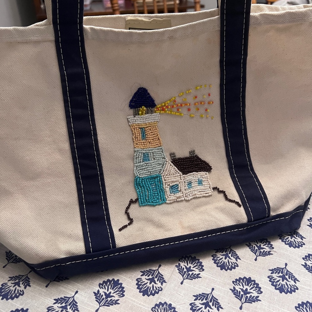 Custom LL Bean Boat and Tote